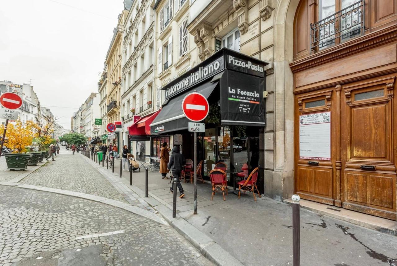 Abbesses - Superbe Appartement Avec Cheminees Париж Экстерьер фото